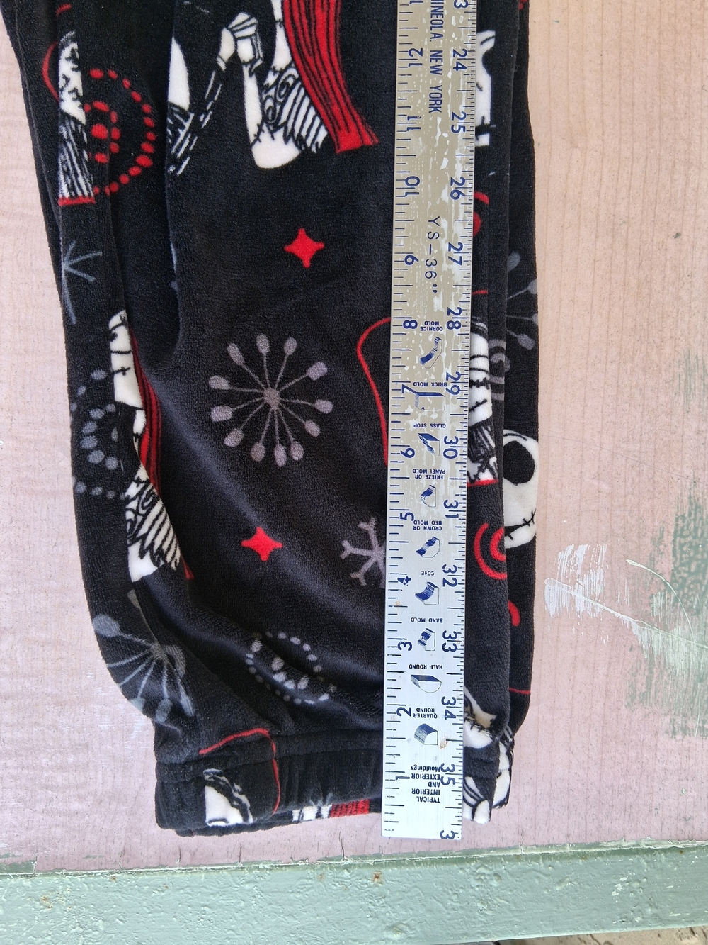 Tim Burton Nightmare Before Christmas Lounge Pajama Bottom - Picture 4 of 10